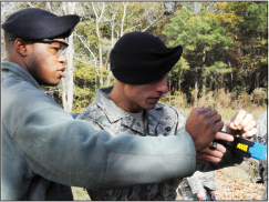 U.S. Airmen Deploying a TASER